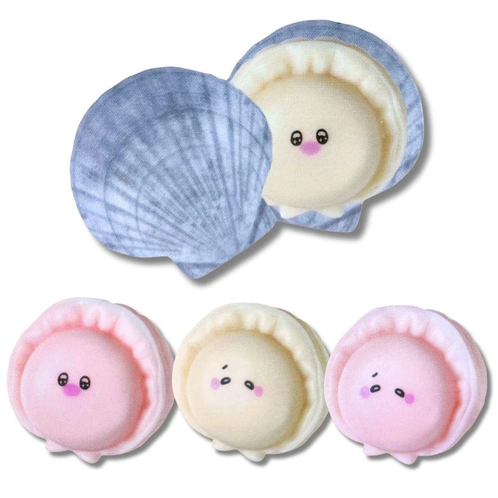 【YELL】彈彈貝殼裡的干貝P2 全套4款 扭蛋 轉蛋 舒壓小物 療癒小物