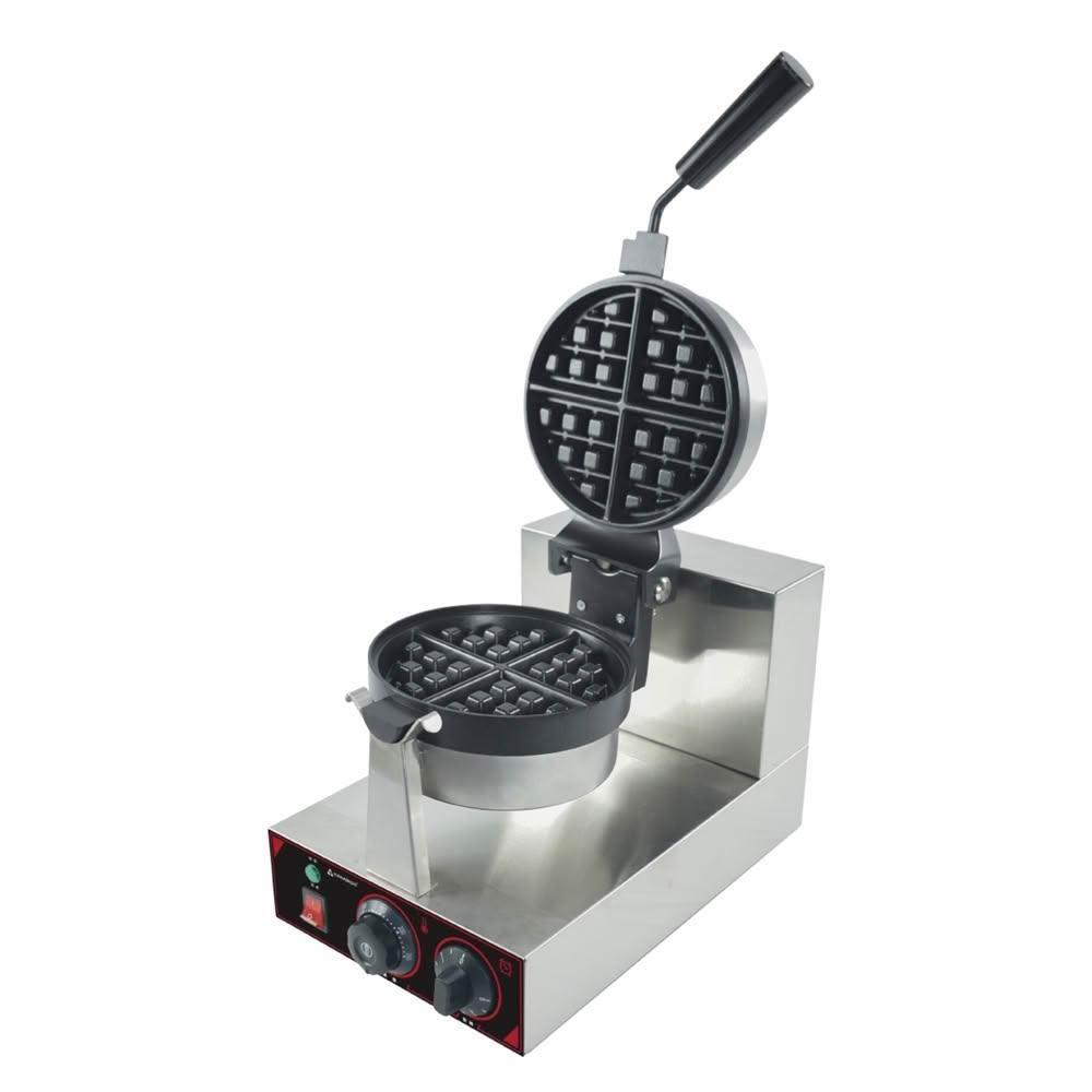 HANABISHI 商用不銹鋼真厚片翻轉鬆餅機(HWM-1200)