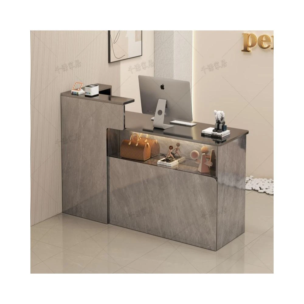 免運 收銀臺/簡約現代前臺/接待吧臺/小型櫃檯/美甲店美容院理髮店服裝店收銀臺