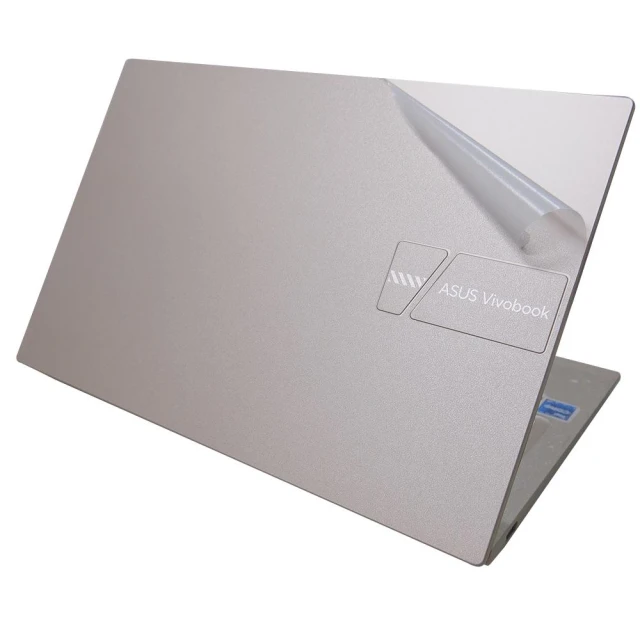 【Ezstick】ASUS VivoBook X1404 X1404VA 筆電機身貼｜霧面質感款｜上蓋+鍵盤週圍+底部貼｜蜜誘金機專用