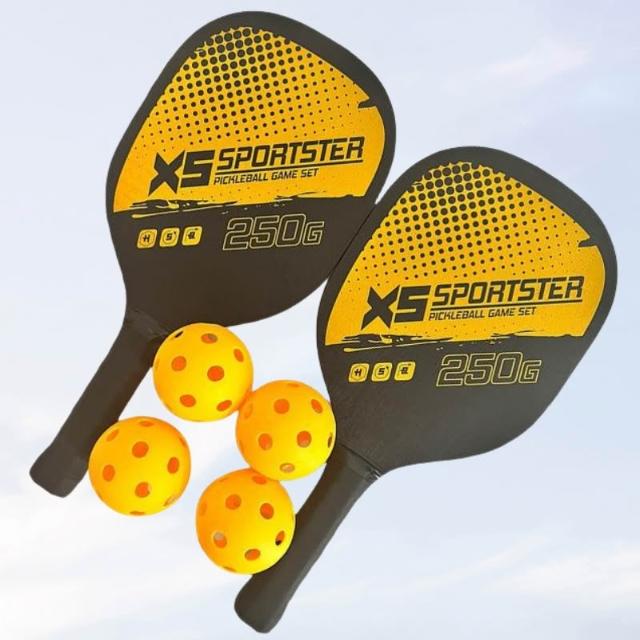 【Greenwild 綠野樂途】🏃‍匹克球拍 匹克球 Pickleball 匹克球拍套 皮克球 室外球 匹克球球拍 匹克球拍組 4球+2拍 贈收納袋