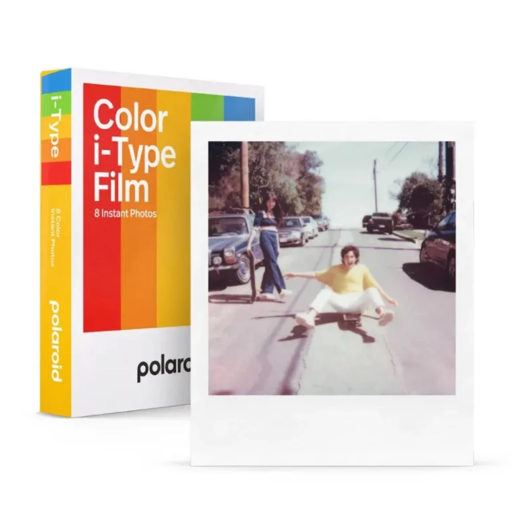 【Polaroid 寶麗萊】(8張入) i-Type 彩色白框相紙 Color Film