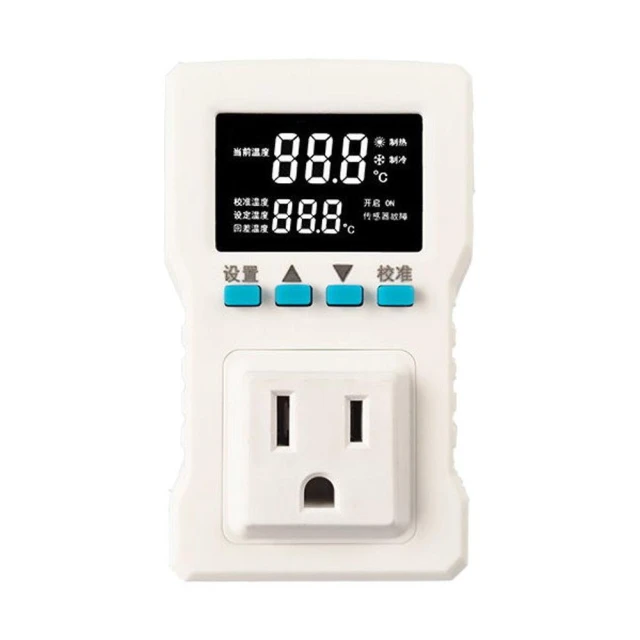 溫控器 全新背光數顯高精準溫控器 加溫器 電子控溫器 保溫器 水族 陸龜 爬蟲 恆溫器