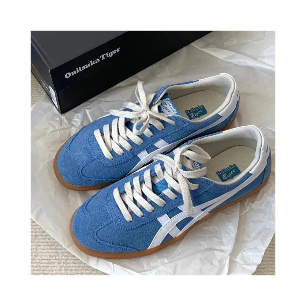 Onitsuka Tiger】Onitsuka Tiger Tokuten 鬼塚虎麂皮焦糖藍莓1183A907-400