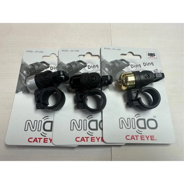 『小蔡單車』 2024新品 Cateye NIDO 雙響 鈴鐺 OH-1500 車鈴 通晴車/自行車