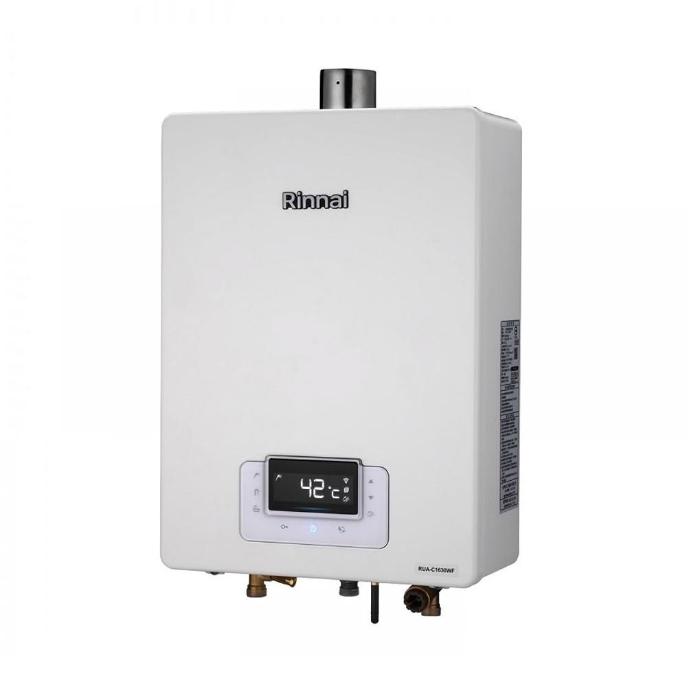 RINNAI林內 16L 屋內型強制排氣熱水器 RUA-C1630WF(NG1)