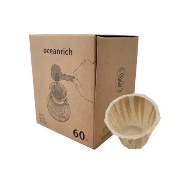 【Oceanrich】S系列 迷你手沖咖啡機專用濾紙 60入/盒