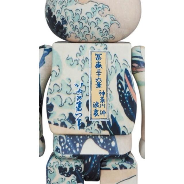 現貨）BEARBRICK 葛飾北斎神奈川沖浪裏100％ & 400％正版大娃公仔設計