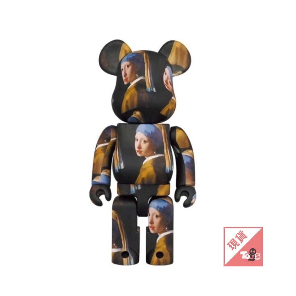 現貨）BEARBRICK 葛飾北斎神奈川沖浪裏100％ & 400％正版大娃公仔設計