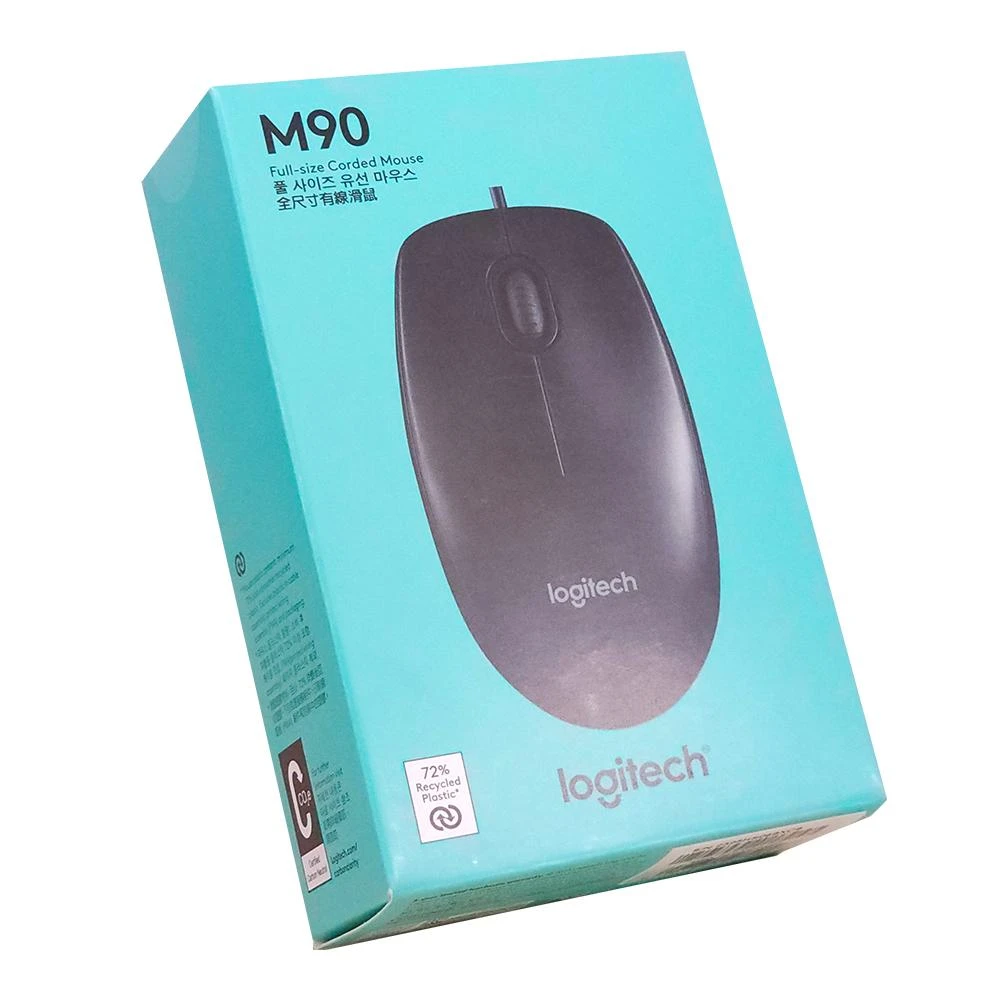 【Logitech 羅技】M90 有線光學滑鼠
