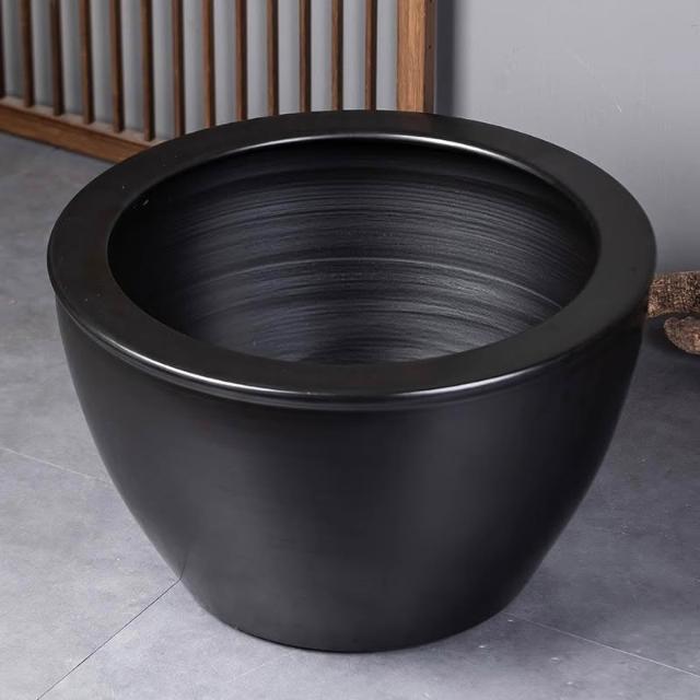 景德鎮陶瓷錦鯉金魚缸特大號庭院門海大型睡蓮缸荷花缸老式大水缸