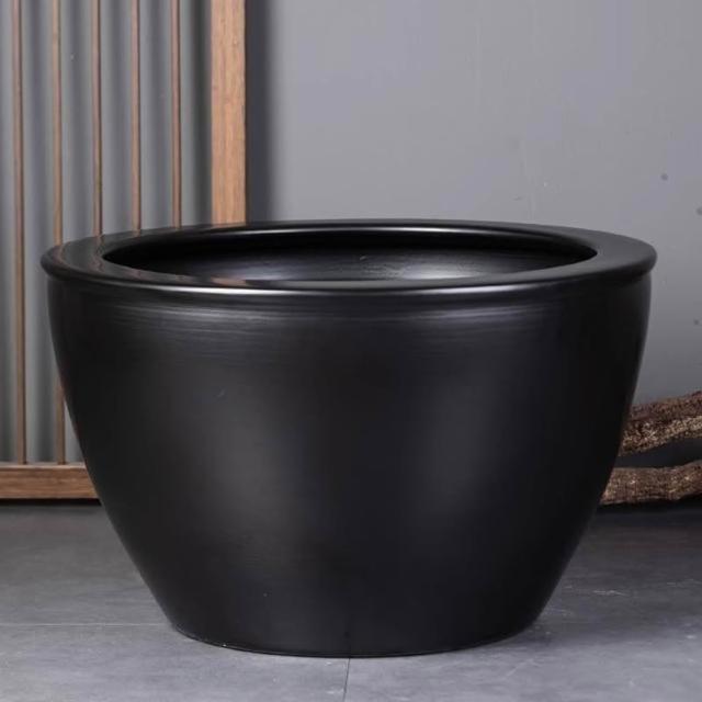 景德鎮陶瓷錦鯉金魚缸特大號庭院門海大型睡蓮缸荷花缸老式大水缸