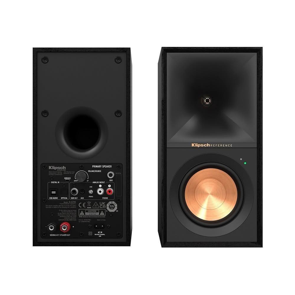 【Klipsch】古力奇 Klipsch R-50PM 主動式 音響 書架 喇叭(藍牙 USB 唱放 公司貨)