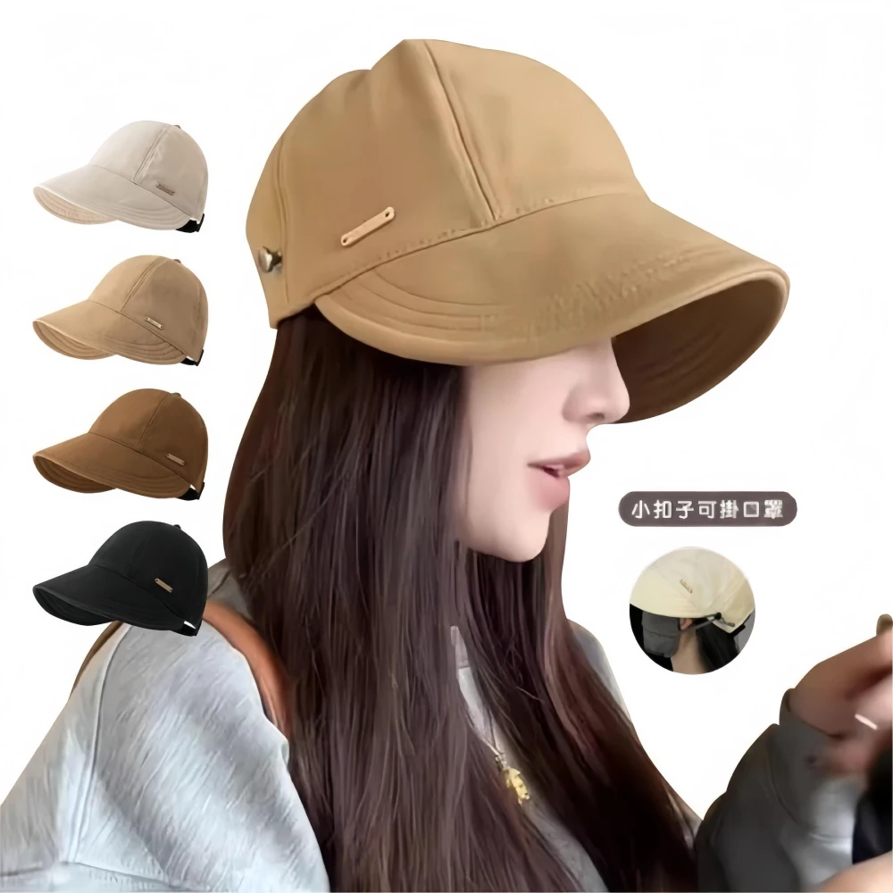 趙露思同款 防曬帽  防曬帽子 遮陽帽女 遮陽帽抗uv 鴨舌漁夫帽 鴨舌帽女 太陽帽 鴨舌帽 遮陽帽 棒球帽