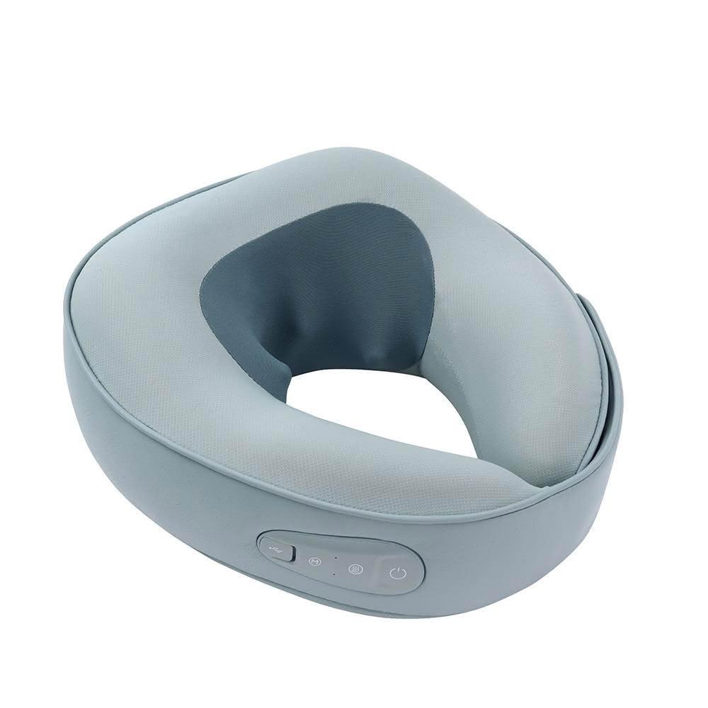 【KINYO】Q彈電動按摩頸枕 IAM-2703 頸部按摩 熱敷舒緩 按摩頸枕 肩頸按摩器 肩頸按摩