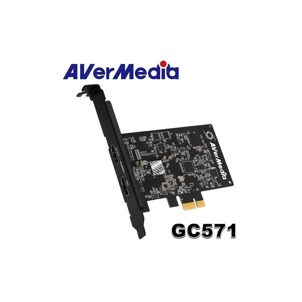 AVERMEDIALive Streamer ULTRA HD内蔵型 GC571 AVerMedia | Pro Entry-level 4K PCle Capture Card | Live