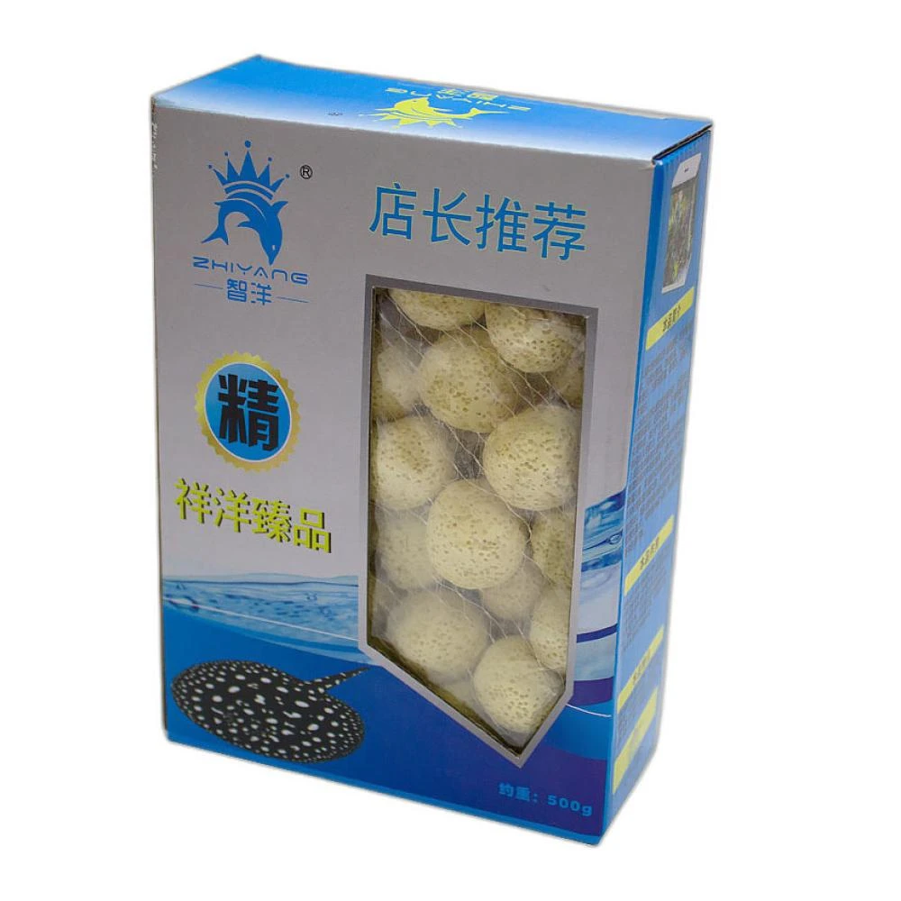 智洋紅外線細菌環 水族過濾活性炭 生化網袋彩盒過濾材料 活性碳 培菌環 火山石 B生化球