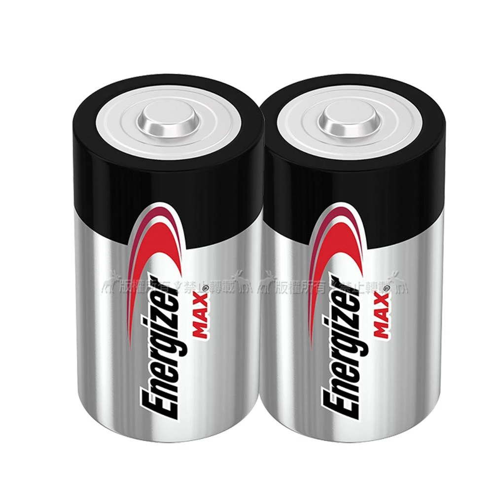 【Energizer 勁量】持久型1號鹼性電池(2顆入)
