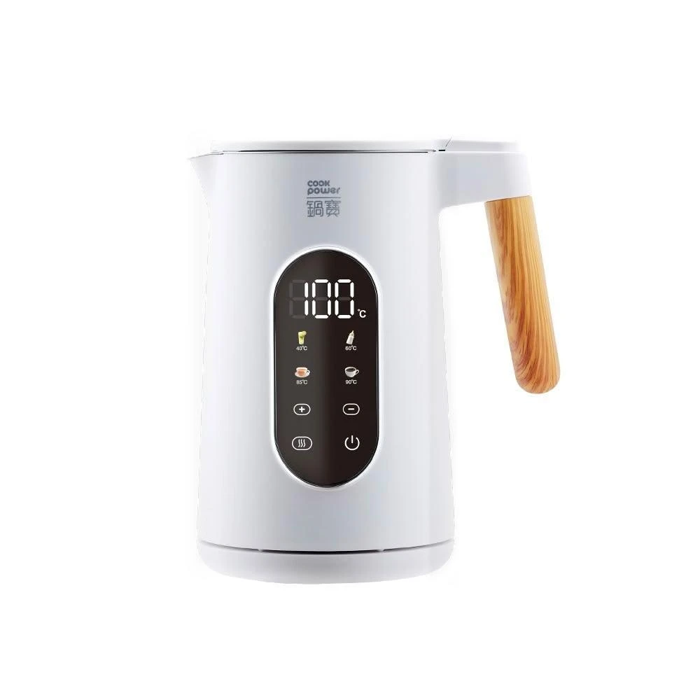 【CookPower 鍋寶】溫控快煮壺KTP-8180-白色