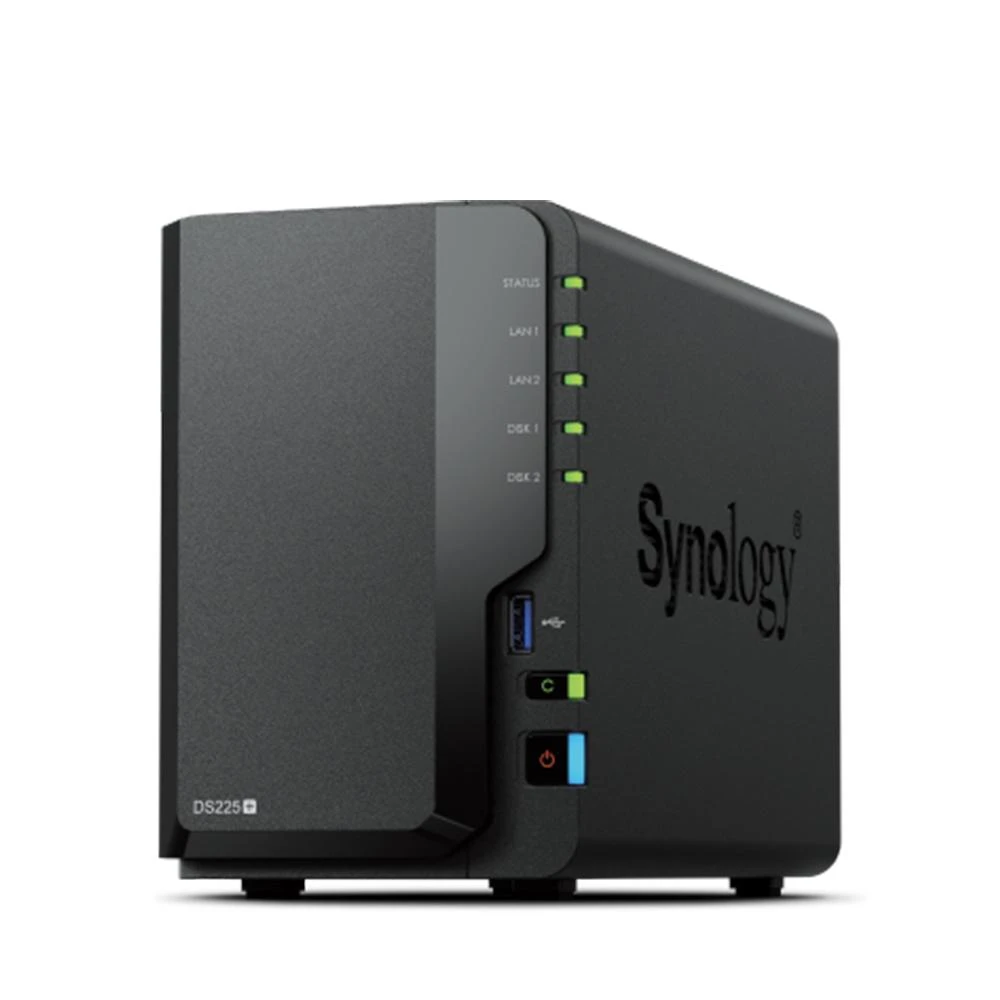 【Synology 群暉科技】DS225+ 2Bay NAS網路儲存伺服器