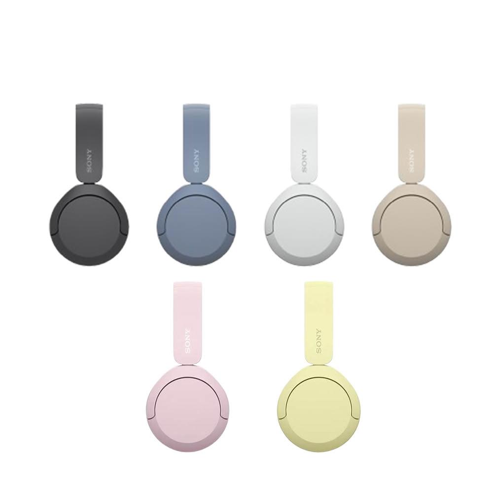 【SONY 索尼】SONY 耳罩式無線藍牙耳機WH-CH520(原廠公司貨)