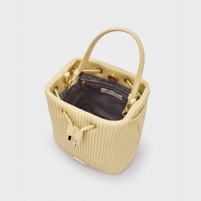 ■S'AIME■百褶束口小水桶包 プリーツ巾着バケットバッグ/送料込 □S'AIME□百褶束口小水桶包 プリーツ巾着バケットバッグ/送料込