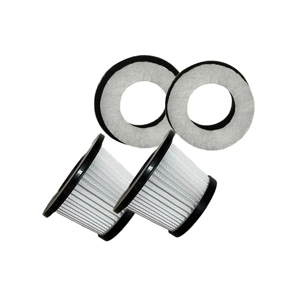 【PUREBURG】2入組-適用HERAN禾聯HVC-14UL010智慧無線手持吸塵器HEPA濾網濾芯+前置濾棉