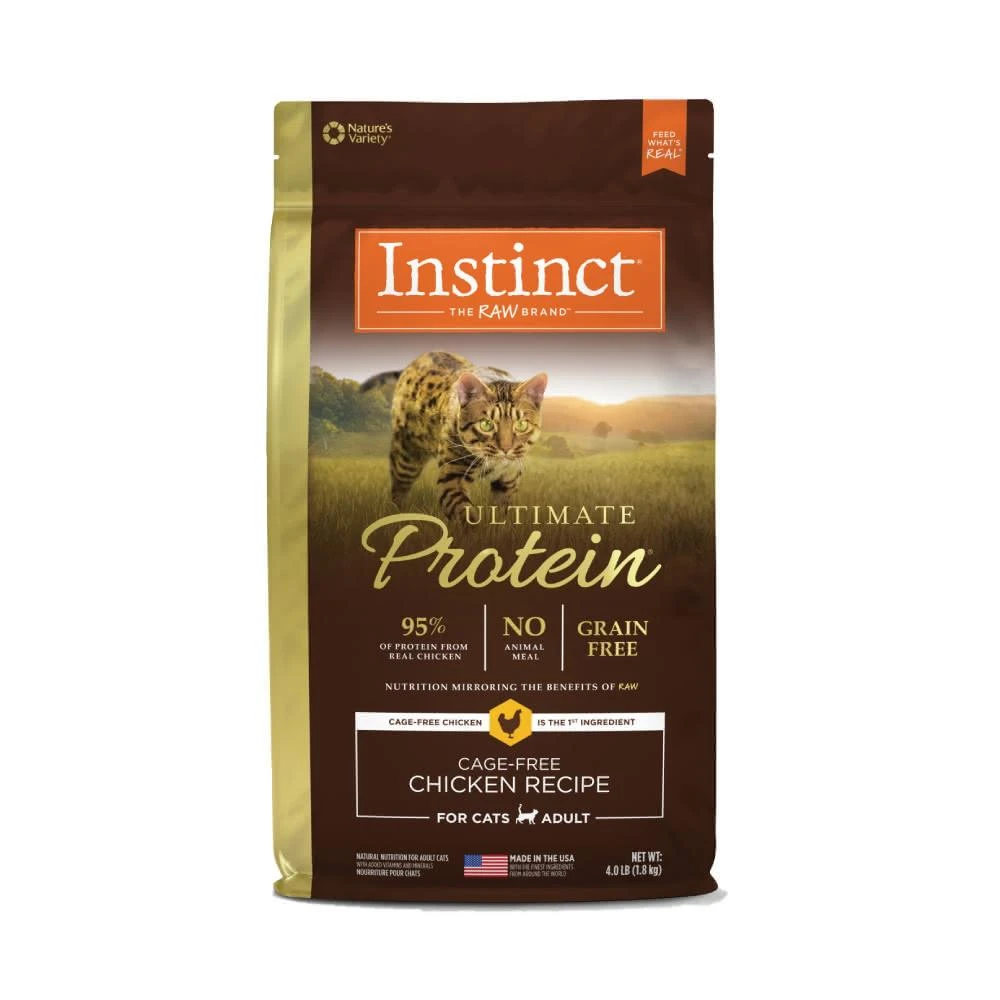 【Instinct 原點】即期特惠 貓飼料 皇極鮮雞 10磅Instinct 本能 貓 成貓 幼貓 凍乾 純肉 皇極
