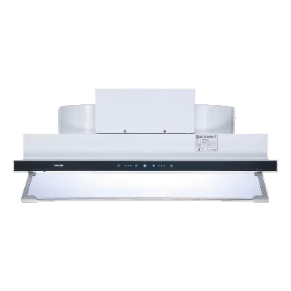 【SAKURA 櫻花】DR3592A 觸控隱藏型除油煙機 - 渦輪變頻系列 (含標準安裝) DR-3592｜半隱藏式｜Turbo大吸力｜