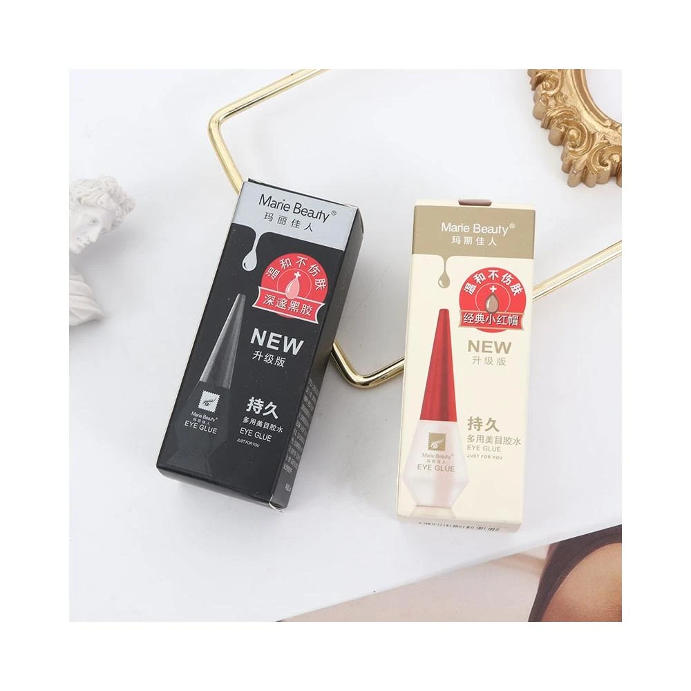 台灣發票快速出貨 假睫毛膠水12ML 瑪麗佳人膠水 雙眼皮膠水 假睫毛膠黏著劑 透明假睫毛膠水 防水 速乾牢固 熊貓購物