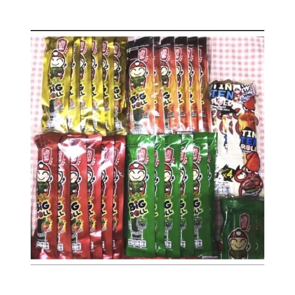 泰國 原包裝 小老闆 小老板 海苔捲 12條 泰國 海苔卷 海苔