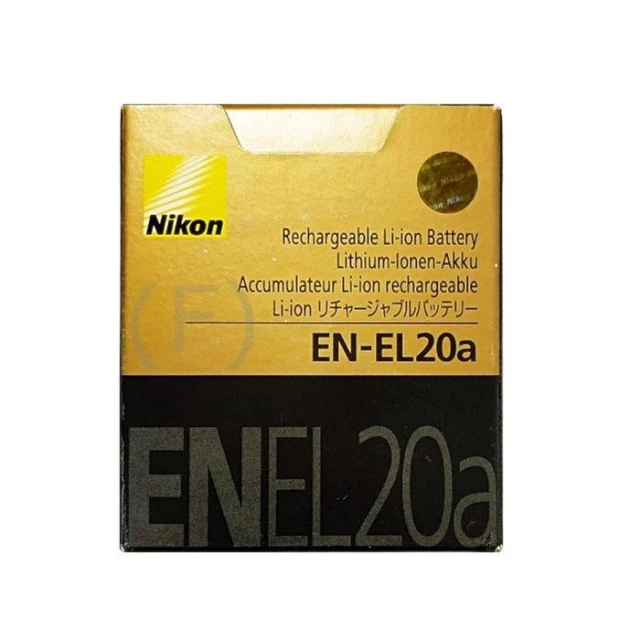 【Nikon 尼康】NIKON EN-EL20a  原廠盒裝電池 (國祥公司貨) 適用 Coolpix P1000 V3