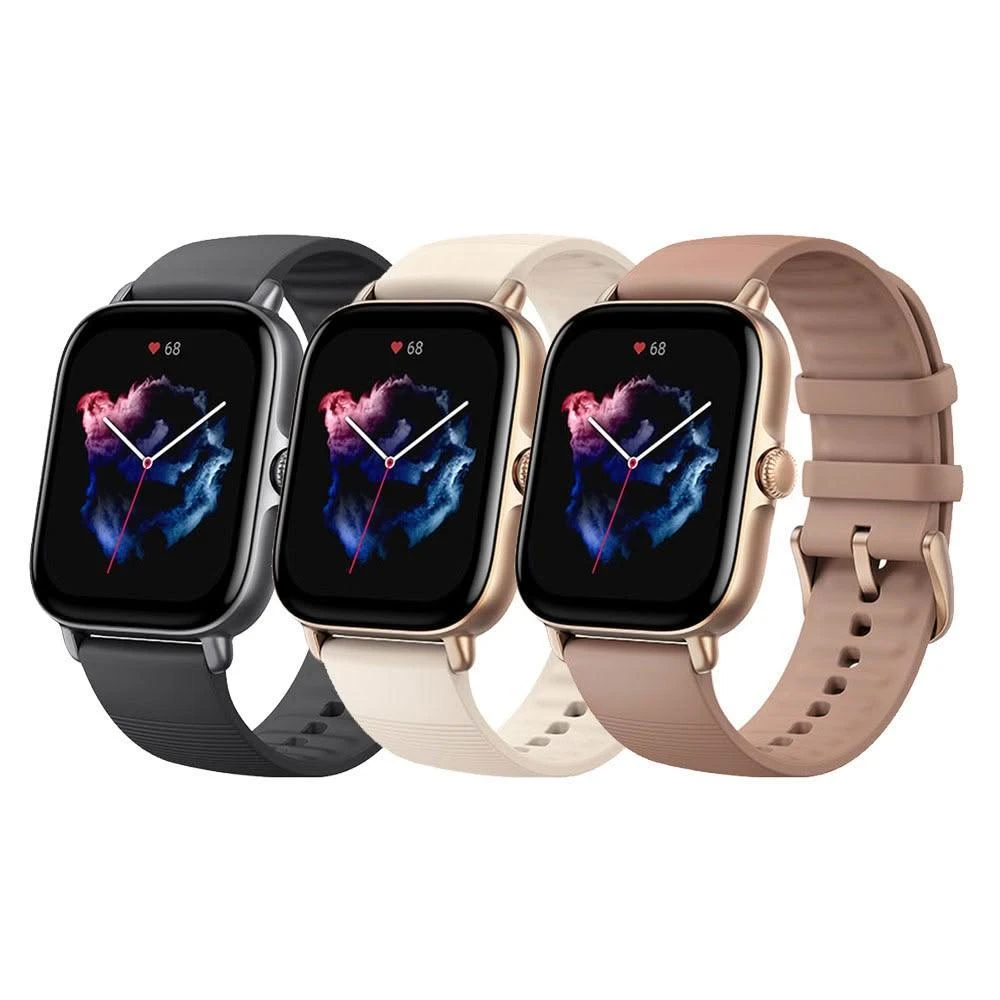 【Amazfit 華米】GTS 3 42mm 無邊際鋁合金健康手錶 (心率/血氧/睡眠/壓力/運動/華米)