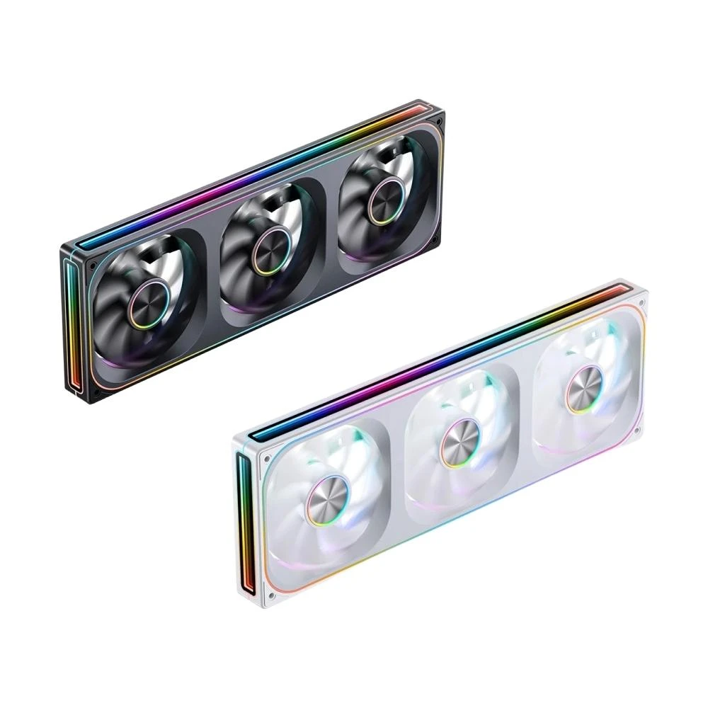 【JONSBO 喬思伯】ZA360 ARGB Gen1一體式全幅無限鏡風扇 黑/白（模組化接頭/3年保固）