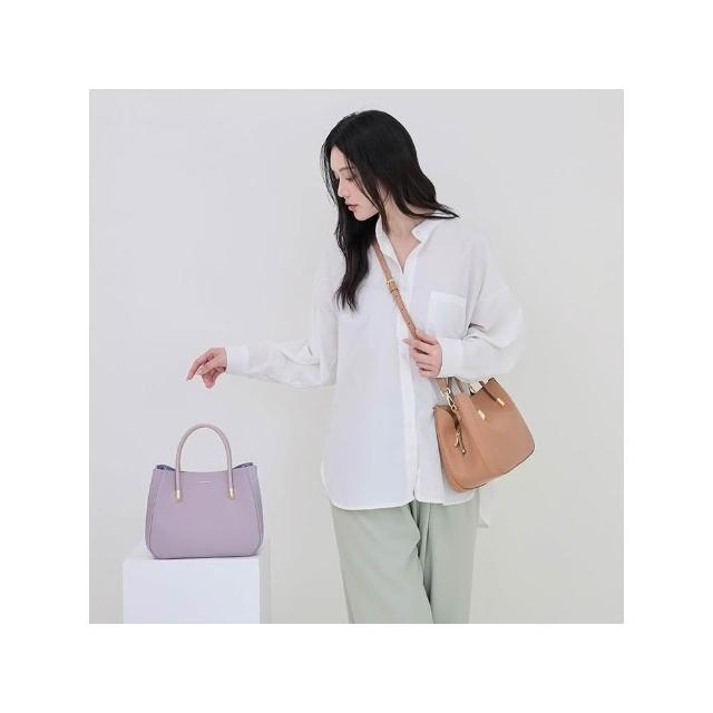 ★S'AIME 真皮花苞三層托特包 本革 三層ショルダーバッグ/送料込 S'AIME】SAIME 東京企劃真皮花苞三層托特包