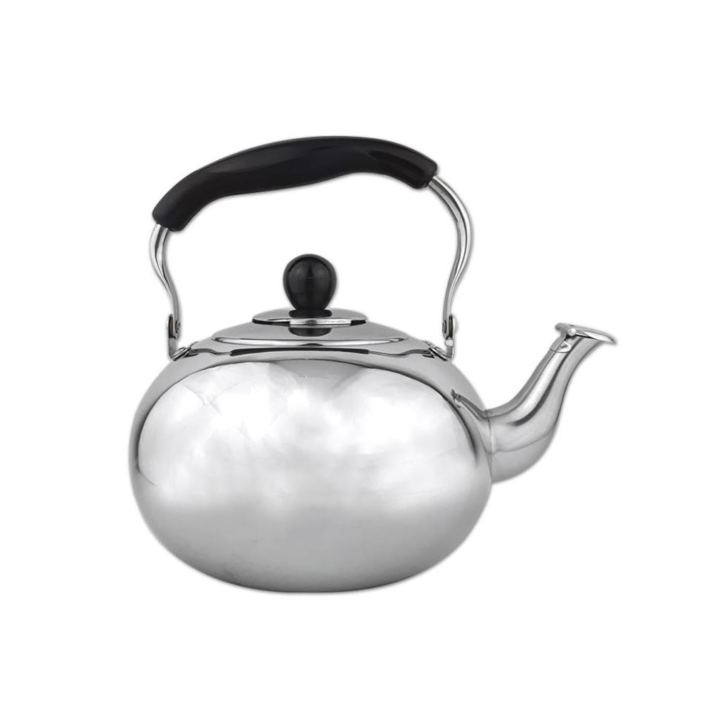 米雅可304不銹鋼造型壺2L/3L/4L/5L 茶壺開水壺泡茶壺球型茶壺笛音壺