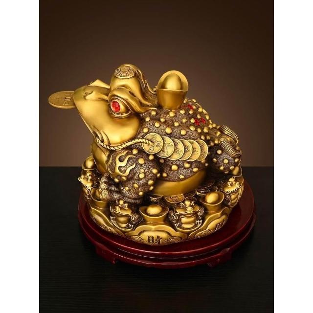 純銅金蟾蜍金蟾蜍三足金蟾蜍金蟾三腳金蟾蜍咬錢金蟾蜍風水擺件