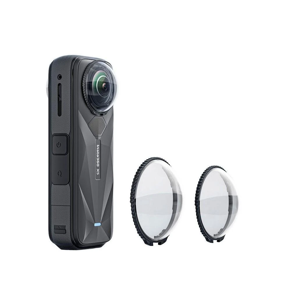 Insta360 X5鏡頭保護鏡 高清鋼化玻璃 耐刮光學鍍膜 便捷拆卸配件
