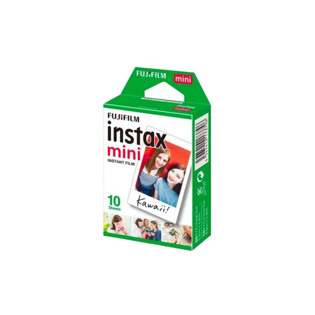 【FUJIFILM 富士】FUJIFILM 富士 instax mini 空白底片 雙入（20張） 拍立得底片