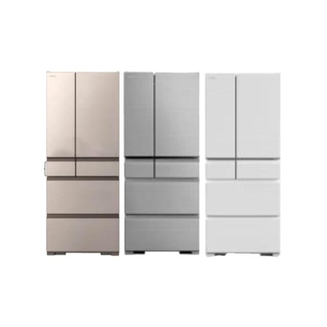 原廠控價私訊我更便宜RTSF62WJ【HITACHI 日立】615L日製六門冰箱星燦金