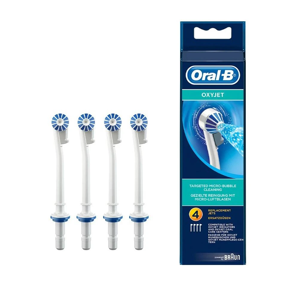 【Oral-B 歐樂B】沖牙機噴嘴(4入)ED17-4