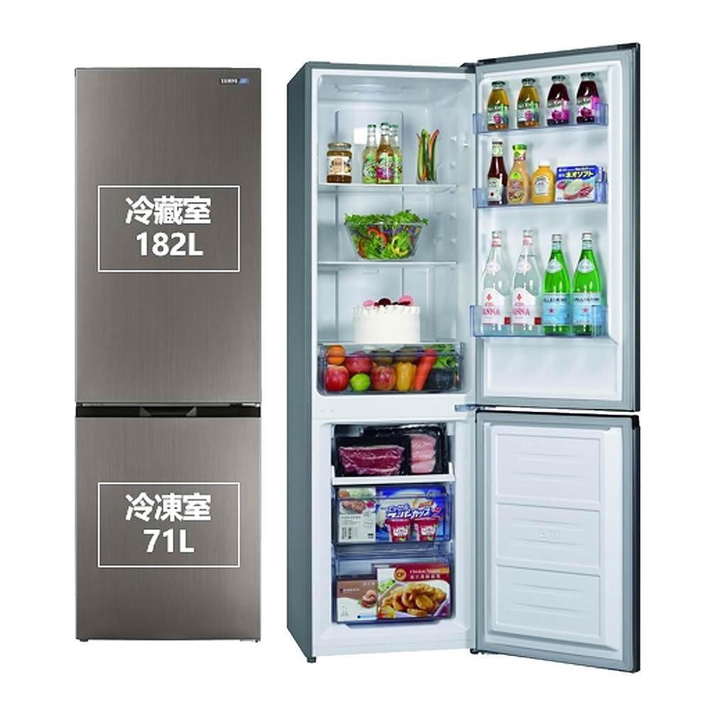 【SAMPO 聲寶】253公升一級能效星漾美滿變頻雙門冰箱SR-F26D~含拆箱定位+舊機回收