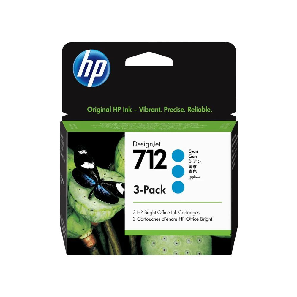 特級茶墨 HP 惠普】原廠黑色墨水匣711B/3WX01A (適用繪圖機DesignJet T120/T130