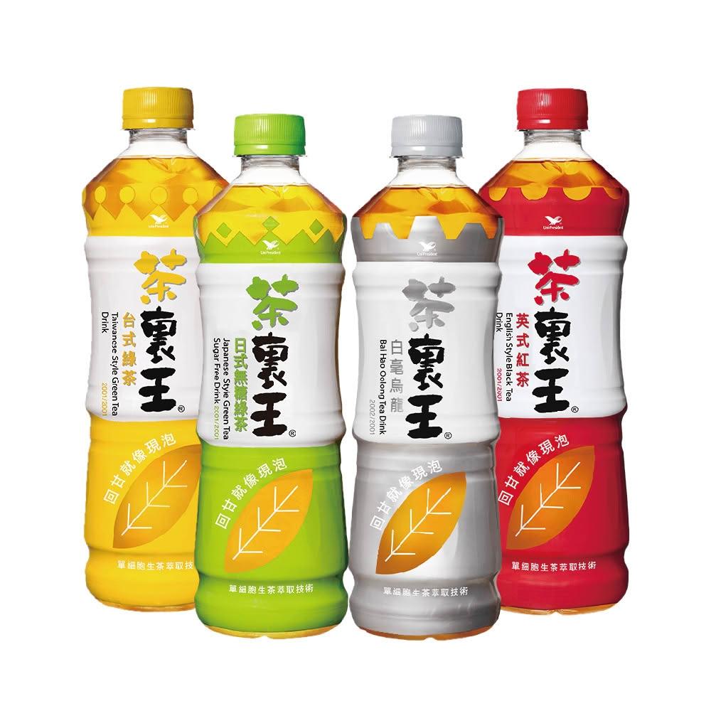【茶裏王】即期品 台式綠茶/白毫烏龍/英式紅茶 600mlx24入/箱(免運,效期：2026.01.18後)