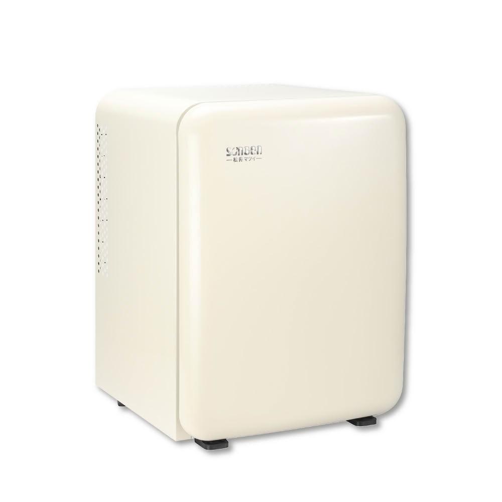 【SONGEN 松井】復古時尚電子無聲冰箱/客房冰箱/冷藏冰箱(SG-42AS-W)