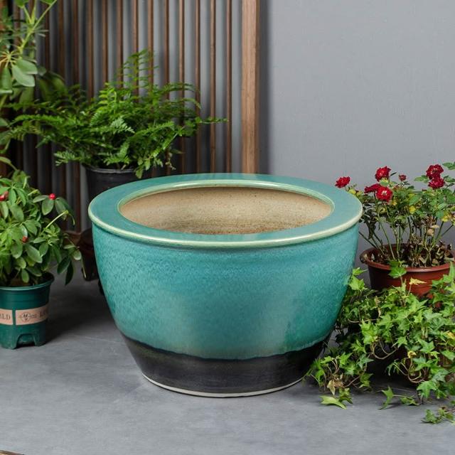 陶瓷錦鯉金魚缸特大號庭院門海大型睡蓮缸荷花缸老式大水缸