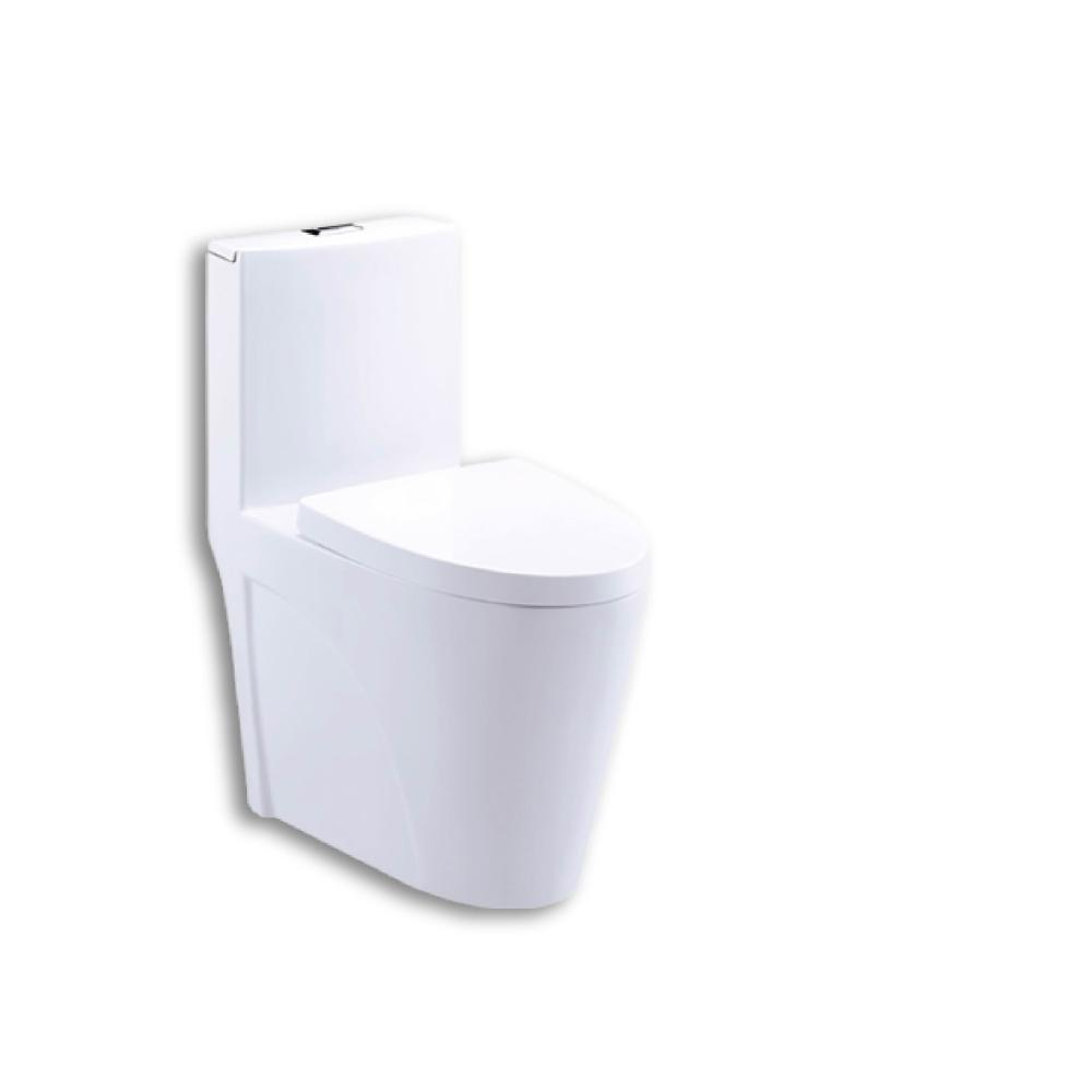 【CAESAR 凱撒衛浴】CAESAR 凱撒 二段式加高單體馬桶CF1650  金級省水、SIAA抗菌便座、加高馬桶 不含安裝