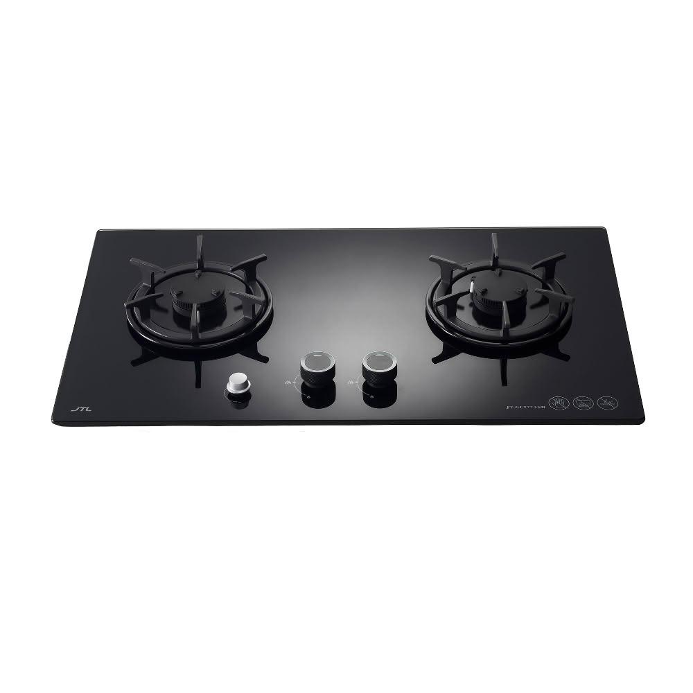 【喜特麗】(全省安裝)二口晶焱定時玻璃檯面爐瓦斯爐天然氣JT-GC277ALH-NG1