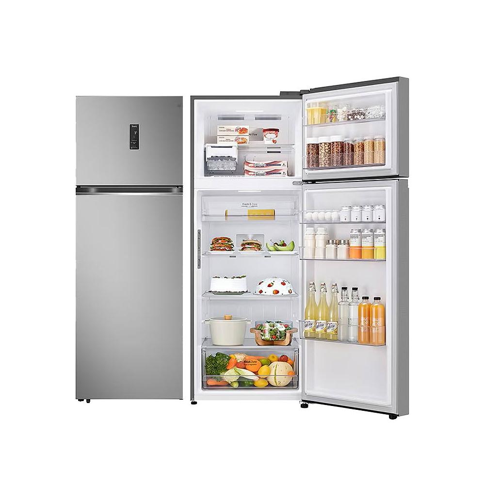 【LG 樂金】461公升 WiFi智慧變頻雙門冰箱-星辰銀 一級能效【GN-HL460PS】 (含標準安裝)