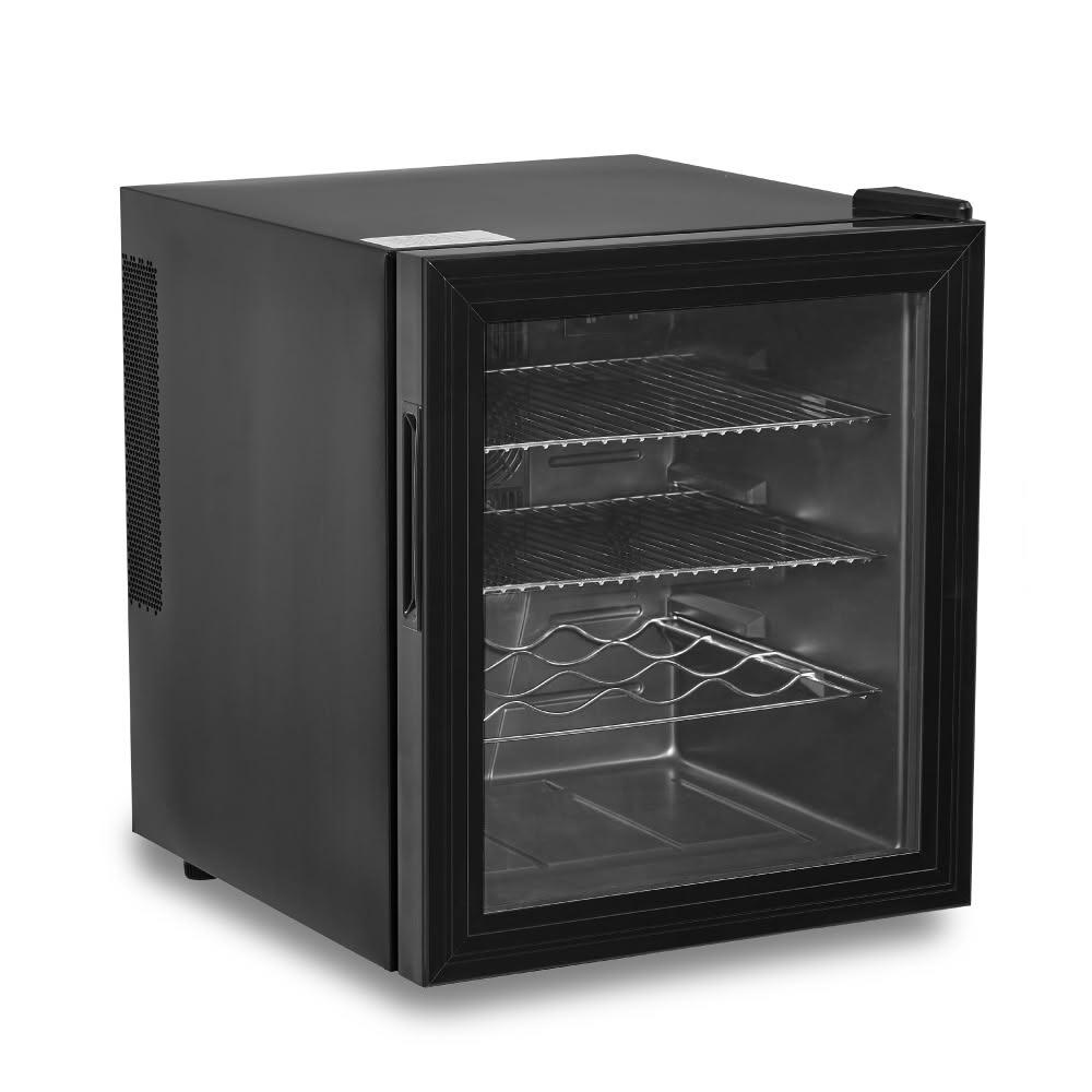 【ZANWA 晶華】電子雙芯致冷變頻式節能冰箱 /冷藏箱/小冰箱/紅酒櫃(ZW-46STF-B2)